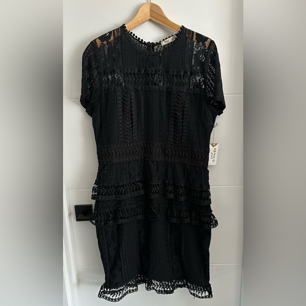 ✨NWT✨Dex: Women’s Short Sleeve Dress- Size Large - Picture 4 of 13
